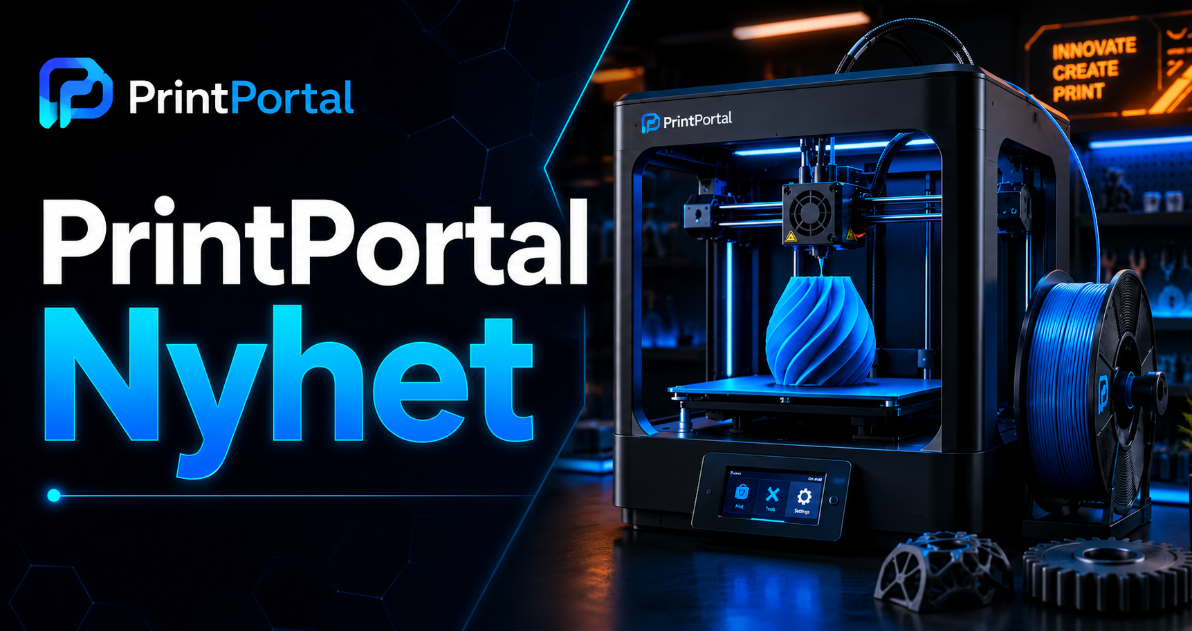PrintPortal Börjar ta form!